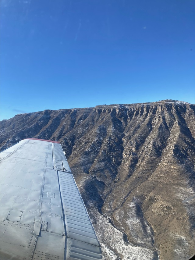 Snow on ground