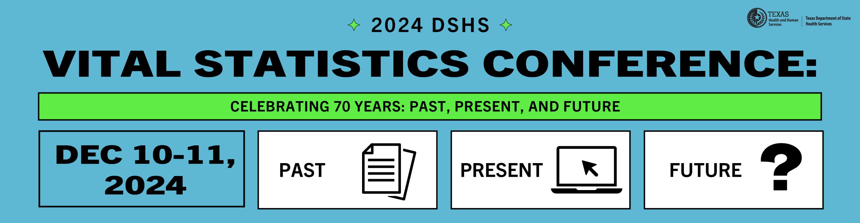 2024 Vital Statistic Annual Conference Website Banner